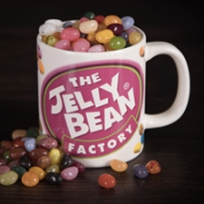 Thumbnail image of The Jelly Bean Factory mug full of jelly bean sweets